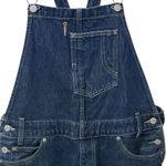 Levi's Original Women's Size Small Overalls in Dark Blue Denim Bib Straight Leg Photo 1