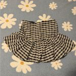 Lulu’s Ultra Darling Black and White Gingham Tweed Bubble Photo 1