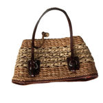 Brighton  BASKET WEAVE HANDBAG 7.5X4X12‎ Photo 8