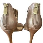 Adrienne Vittadini Adrienne Vitadini rose gold rhinestone fringe high heels Photo 6