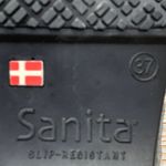 Sanita Gray Patent Leather Clogs Slip Resistant Nurse Shoes Size EU 37 US6.5 Gray Photo 6