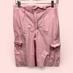 Cotton On Cute bubblegum pink  slouchy cozy ankle cargo pants costal beach vacay Photo 1