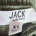 Jack by BB Dakota  Green Open Back Knit Sweater Top Size XS Photo 9
