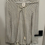 Billabong  long sleeve striped beach cover top Photo 0