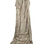 J.Crew  High-neck slip dress in luster crepe in Light Khaki‎ 18 NWT Photo 0