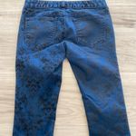 Free People  Black Floral Background Jeans - 25 Photo 6