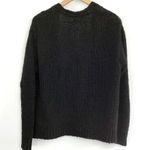 Urban Outfitters UO Black Oversized Cable Knit Cardigan Sweater Photo 1