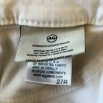 AG Adriano Goldschmied Jeans Women 27R White The Abbey Ankle Skinny Soft Cotton Photo 7