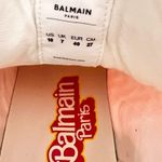Balmain NIB  X Barbie Pink Sneakers EU 40 US 10 Women’s High Top Lace Up B Court Photo 8