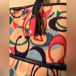 Coach Signature Ikat Scribble Print Foldover Convertible bag F 2449 Photo 3