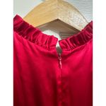 Alice + Olivia  Jabot red black dress Gossip girl Blair waldorf size 4 Photo 8