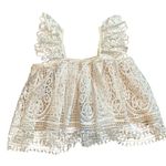 Chicwish  Moonlit Night Crochet Cropped Top Photo 4