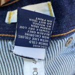 Madewell  Dark Wash Denim Rail Straight Leg Low Rise Jeans Size 27x34 Photo 5