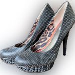 Rachel Roy Kalyssa Platform Heels Facetted Sole 5” High Heel Shoes, Size 8M Photo 1