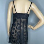 Victoria's Secret Victoria’s Secret Mesh Lingerie With Black Hearts Underwire Bra Size XS Photo 4