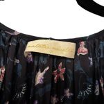 Natalie Martin Revolve Black Purple 100% Silk Briana Lotus Maxi Dress Size Small Photo 3