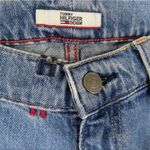 Tommy Hilfiger 1990s Vintage High Rise Straight Mom Jeans Patches Size 10 34" Photo 7