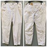 BASS‎ Boyfriend Fit Cotton Pants in Sandstone nwt Size 10 Photo 1