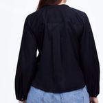 Madewell  V-Neck Long-Sleeve Top Size L Photo 4