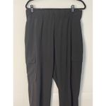 GapFit Black High Rise‎ Cargo Joggers Womens Medium Pull On Athletic Pants Photo 1