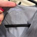 Jaanuu NWT  women’s scrubs shirt short sleeve grey size small Photo 2