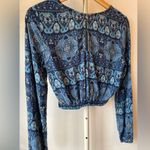 Hollister  Blue and Black Patterned Dress Photo 5