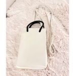 Balenciaga Shoulder Bag Phone Holder 593826 Crossbody Calfskin White Runway Photo 5