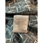 Christopher & Banks NWT  Womens Black White Geometric Button Front Midi Dress M Photo 3