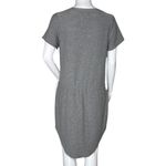 Chaser  Dress Womens Medium Gray Sweatshirt Dress Neutral Basic Casual Minimalist Photo 3