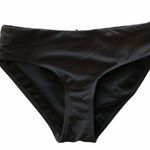 Sea Level Australia Black Ribbed Bikini Bottom Size US 4 NWOT Photo 0