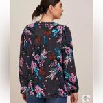 Torrid New Crinkle Gauze Button-Front Peasant Top Size 4X Photo 2