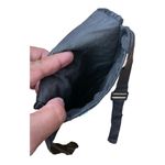 BOHO FABRIC CROSSBODY
ZIPPER PURSE Black Photo 7