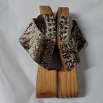 Free People  Velvet Dreams Wooden Sandals Photo 9