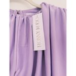 NWT Ronny Kobo Kelly Blouson Mini Dress XS Purple Lavender Pastel Retro Vintage Photo 3