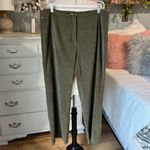Elliott Lauren Pants Faux Suede Olive Green Slacks Womens 14 Chino Photo 7