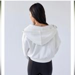 Urban Outfitters outfitter zip up hoodie white small Photo 1