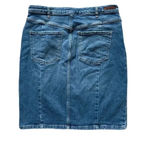 Anthropologie Women's Pilcro Denim Blue Skirt Knee Length Mini OB842973 Size 10 Photo 1