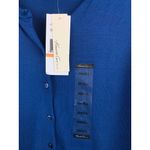 Kenneth Cole  Womens Blue Cardigan Sweater Small Photo 2