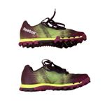 Reebok  All Terrain 2.0 Purple and Yellow Running Shows size 5 Photo 1