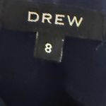 Drew ANTHROPOLOGIE  Women’s Navy Blue High Waist Ultra Wide Leg Pants Size 8 Photo 1