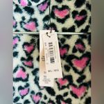 Victoria's Secret  SOFT COZY ROBE SLEEPWEAR M/L IN HEART LEOPARD PRINT NWT Photo 6