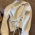 Nasty Gal NWT  back together open back sweater top Photo 7