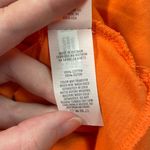 Aerie NWT  Cropped Wrapback T-Shirt in Orange Women’s Size XL Tie-Back Shirt Photo 8