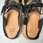 Frye & Co Lula Bow Sandals Women's 7 Comfort Shoes Ankle Tie Platforms Black NIB Photo 9