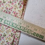 Homemade Floral Jacket Skirt Set – Women's S Pink Button Front Cotton Rayon White Size 16 Photo 7