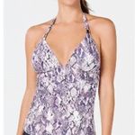 Calvin Klein New with tags  python print tankini in size small Photo 0