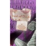 Band of Gypsies Band Of The Free Floriane Floral Print Crop Blouse Women Medium Boho Cottage NEW Photo 4