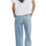 Denim Forum The Farrah High Rise Wide Leg Jeans Blue Size 32L Aritzia Y2K School Photo 10