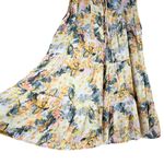 Anthropologie Floreat Anafa Tiered Tank Top Orange Floral Print, Size 0 Photo 7