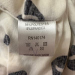 Reborn Dress Size L White with Black Hearts Size L Photo 7